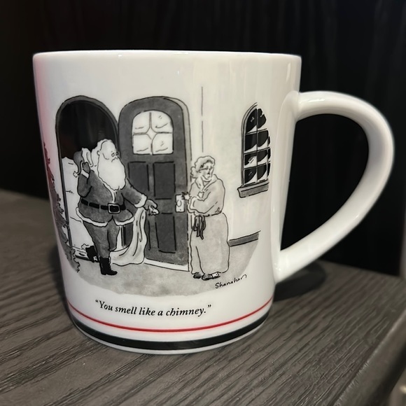 The New Yorker Christmas mug 1991 - Picture 1 of 7